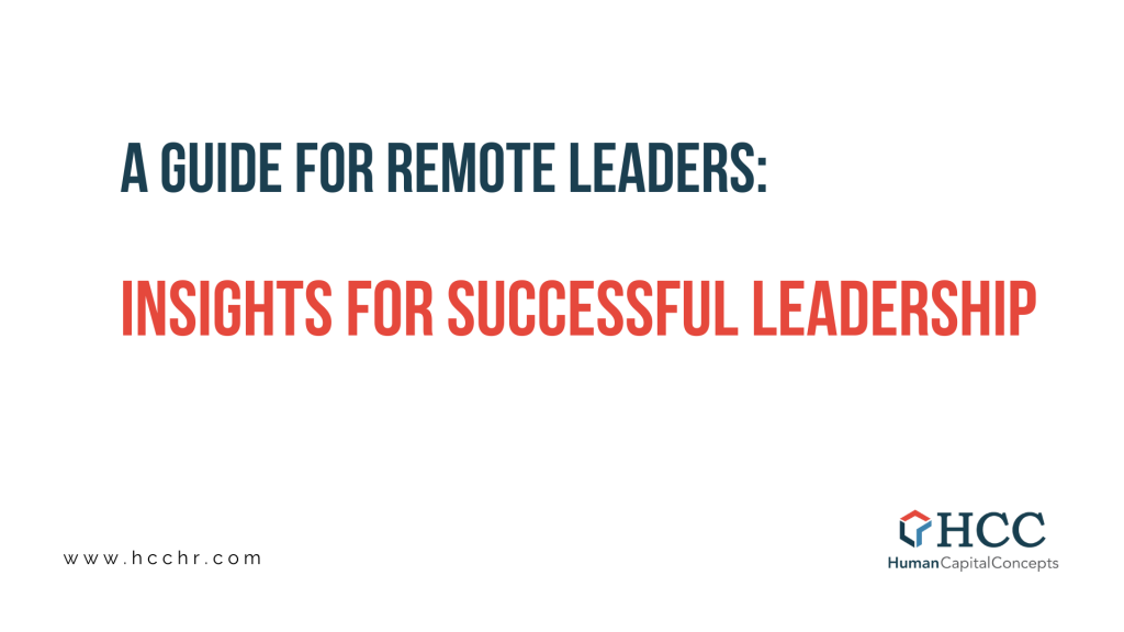 HCC - Guide for Remote Leaders